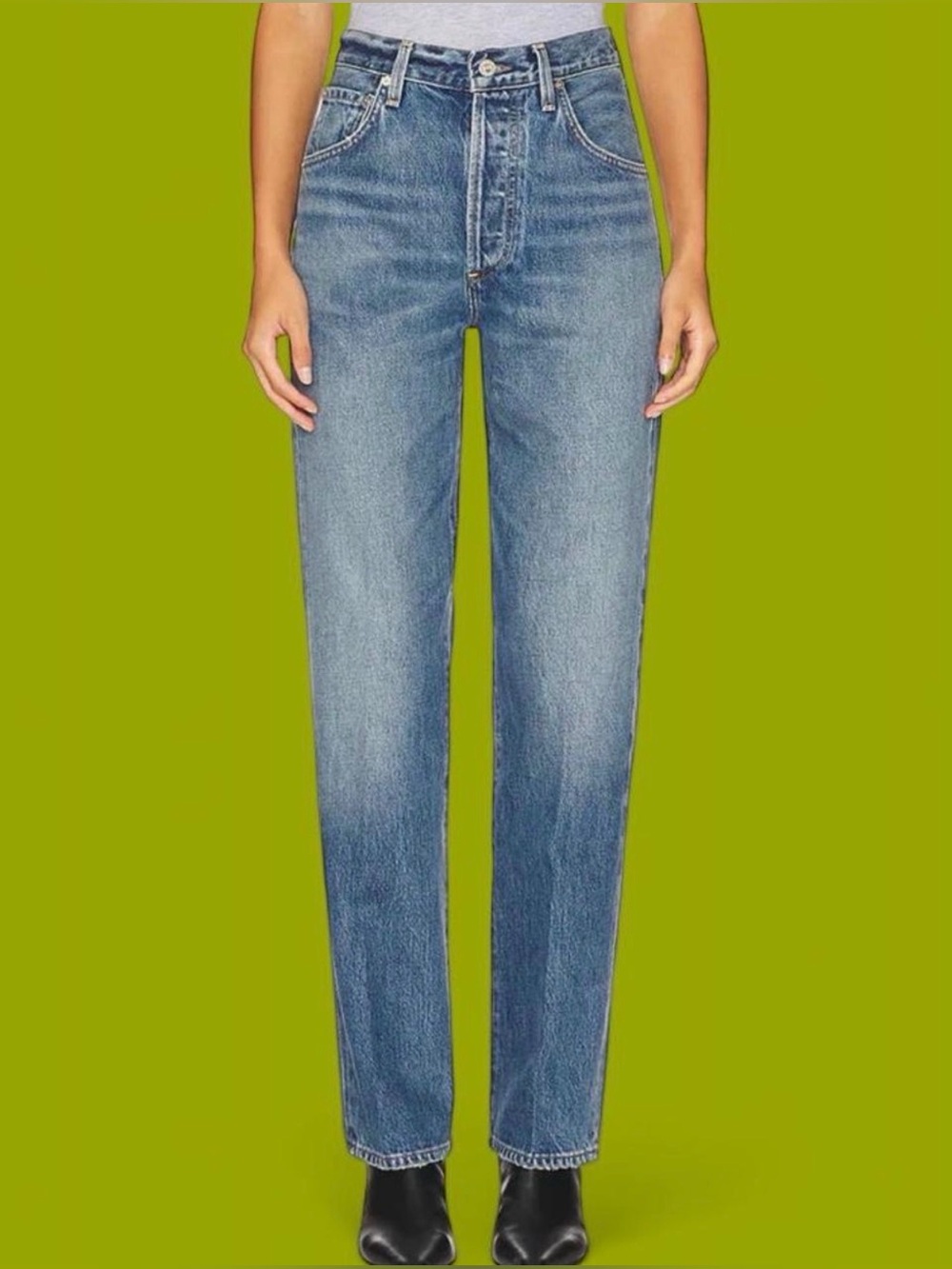 NWT Citizens Of Humanity BARETTA Jean
Vintage Wash Relaxed Straight Jeans